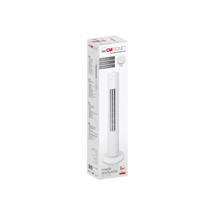 Clatronic TVL 3770 Køleventilator Hvid