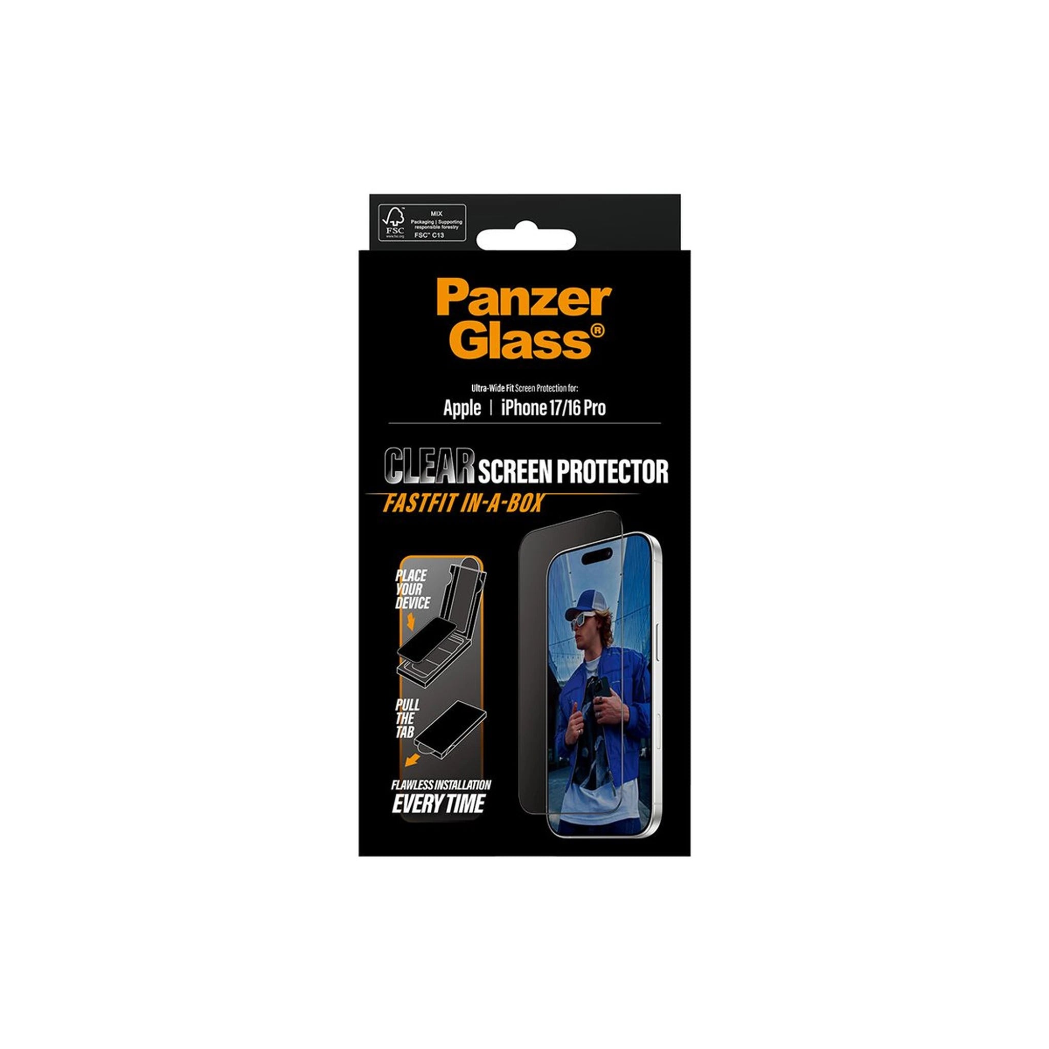 PanzerGlass Klar Apple iPhone 16, 17