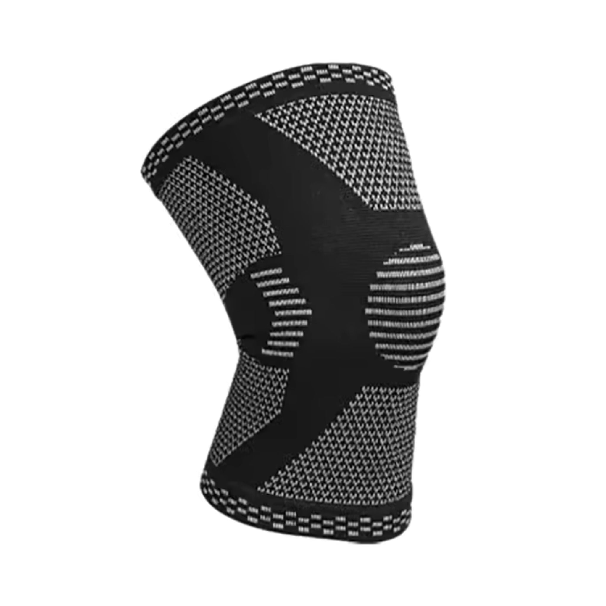 Køb en åndbar kompression knæbandage med skridsikker elastisk støtte til sport.