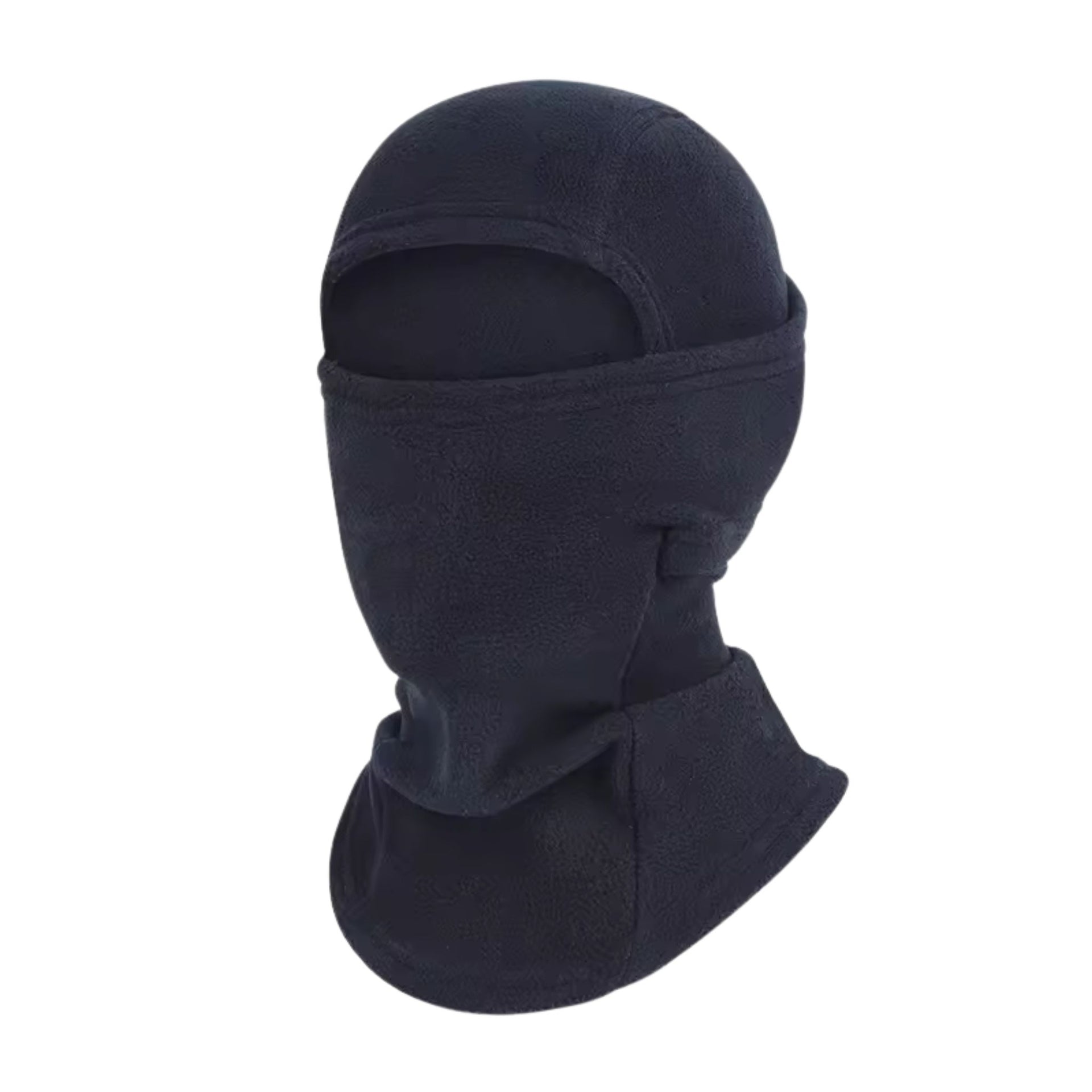Varm polar fleece balaclava og skimaske i blå 