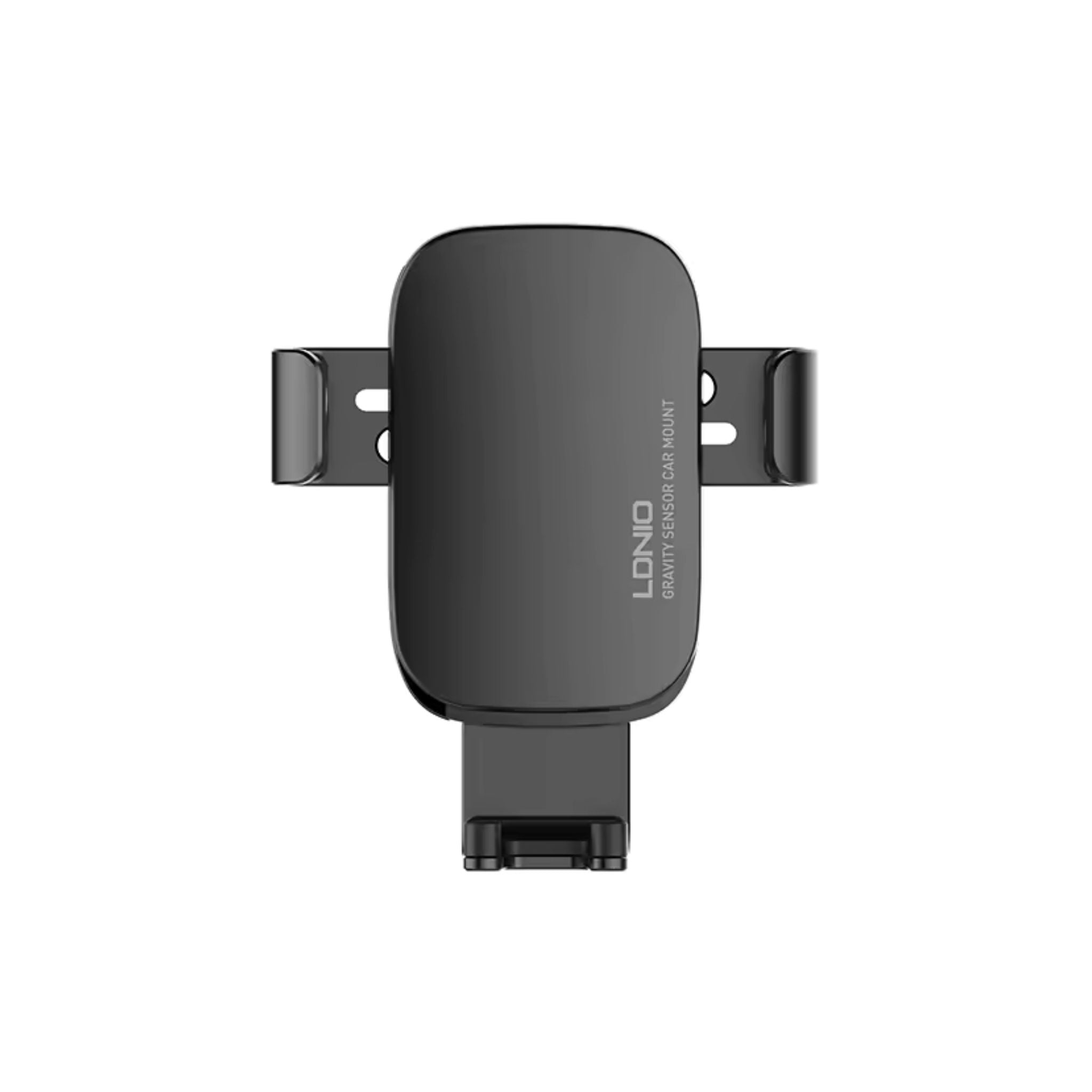 Stabil bilholder til mobil med metalkrog til ventilationsanlæg, 360° justerbar rotation og robust aluminium ABS konstruktion til sikker brug under kørsel