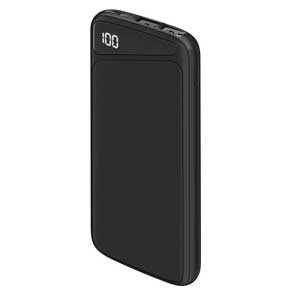 Hurtig opladning Powerbank 10.000 mAh (USB-C™ PD, QC 3.0)