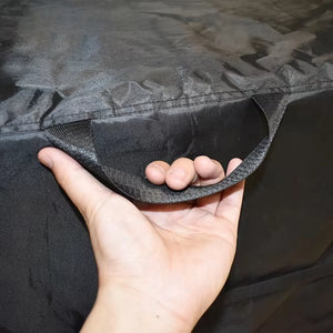 Sort vandtæt havemøbelovertræk med håndtag