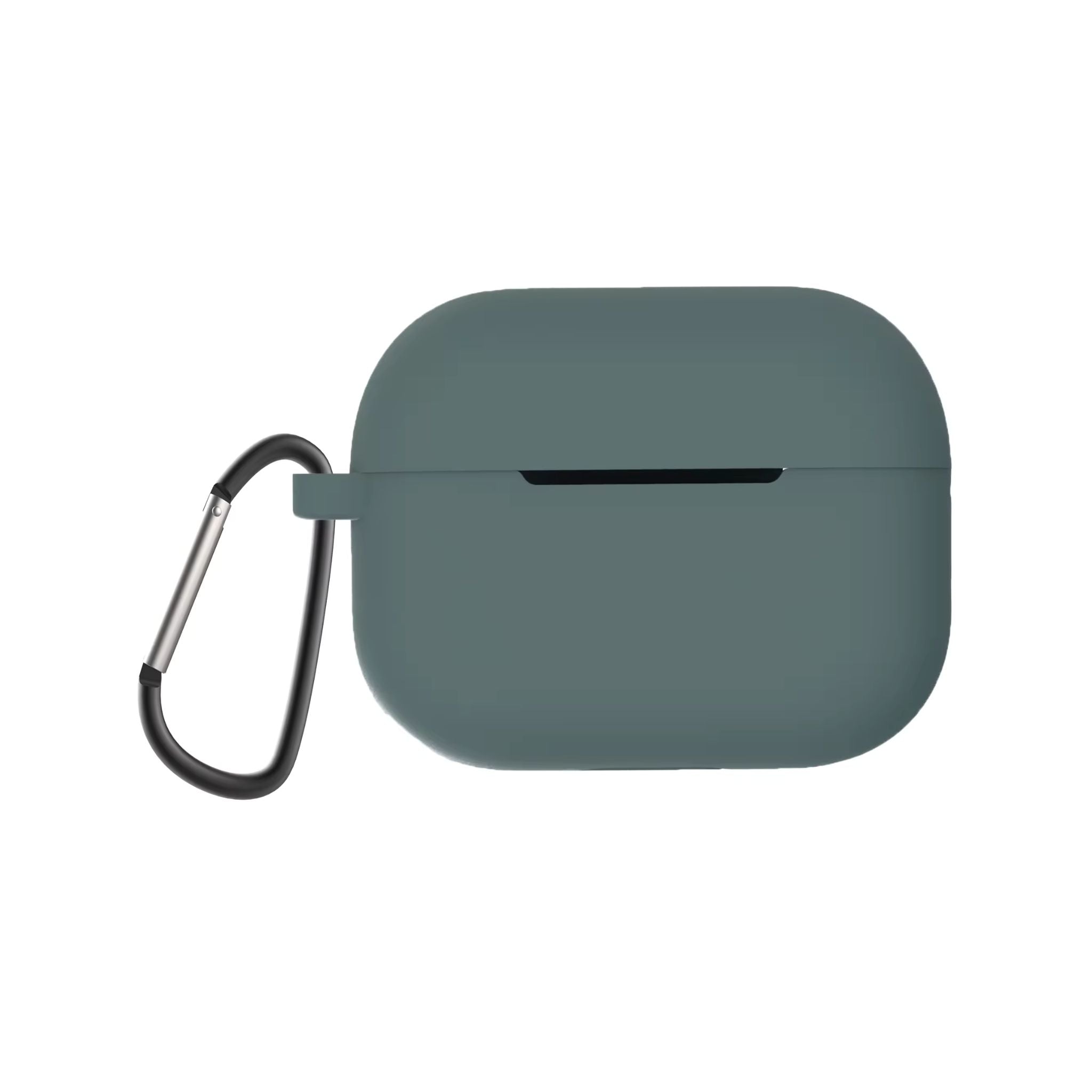 stødsikkert silikone-cover med karabinhage til AirPods Pro 2 med ridsefast beskyttelse