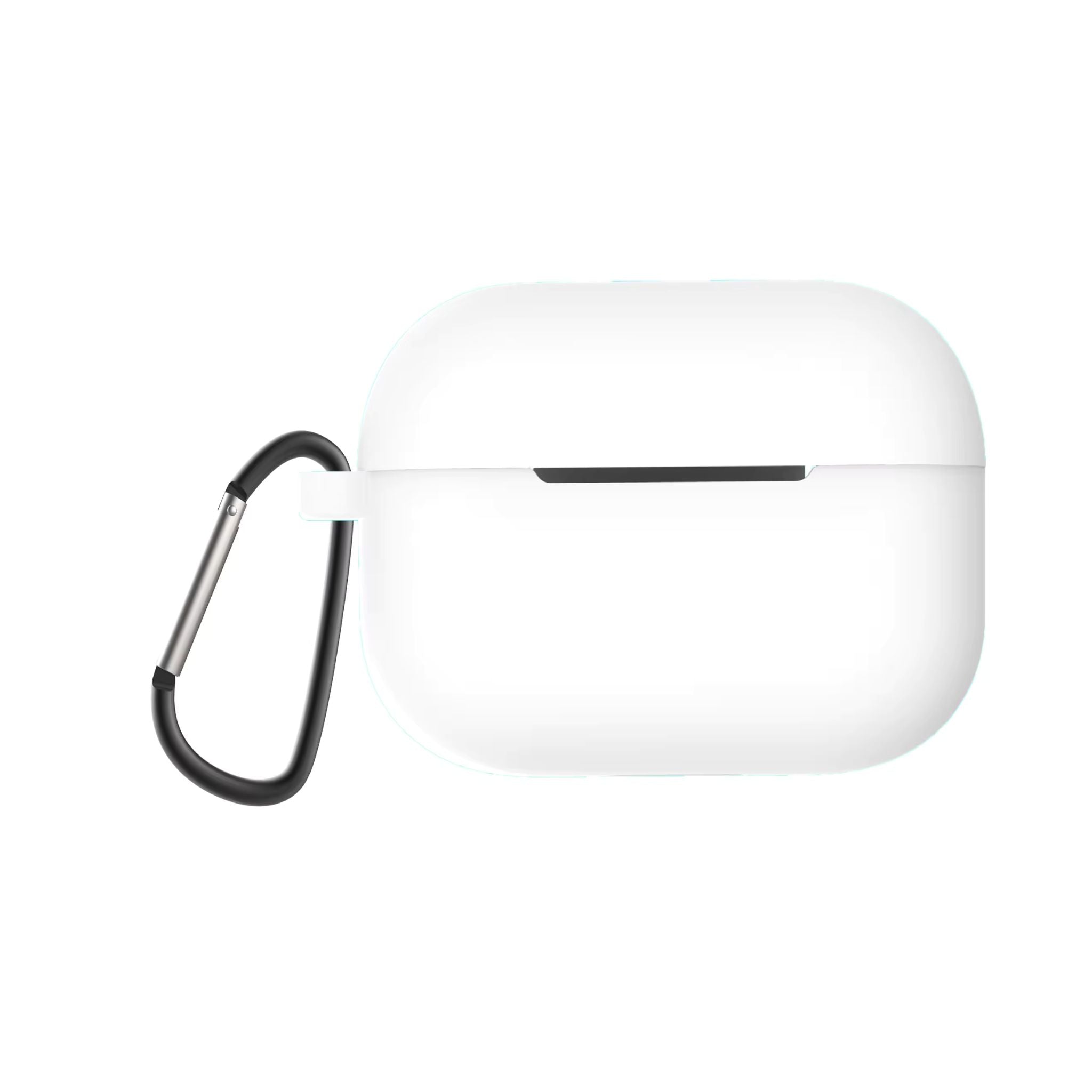 stødsikkert silikone-cover med karabinhage til AirPods Pro 2 med ridsefast beskyttelse
