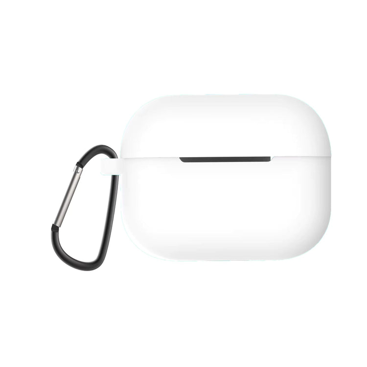 stødsikkert silikone-cover med karabinhage til AirPods Pro 2 med ridsefast beskyttelse