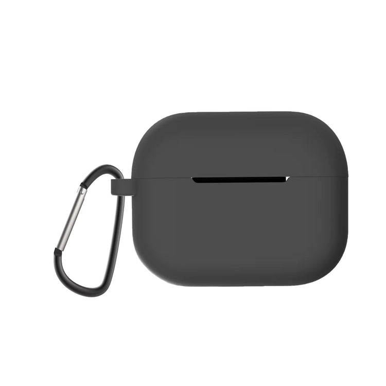 stødsikkert silikone-cover med karabinhage til AirPods Pro 2 med ridsefast beskyttelse