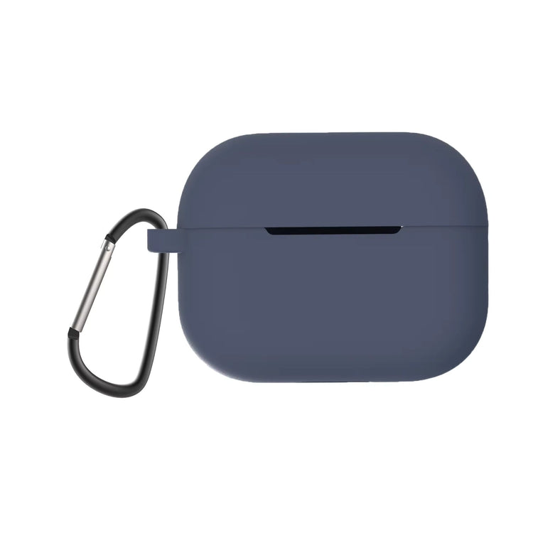 stødsikkert silikone-cover med karabinhage til AirPods Pro 2 med ridsefast beskyttelse