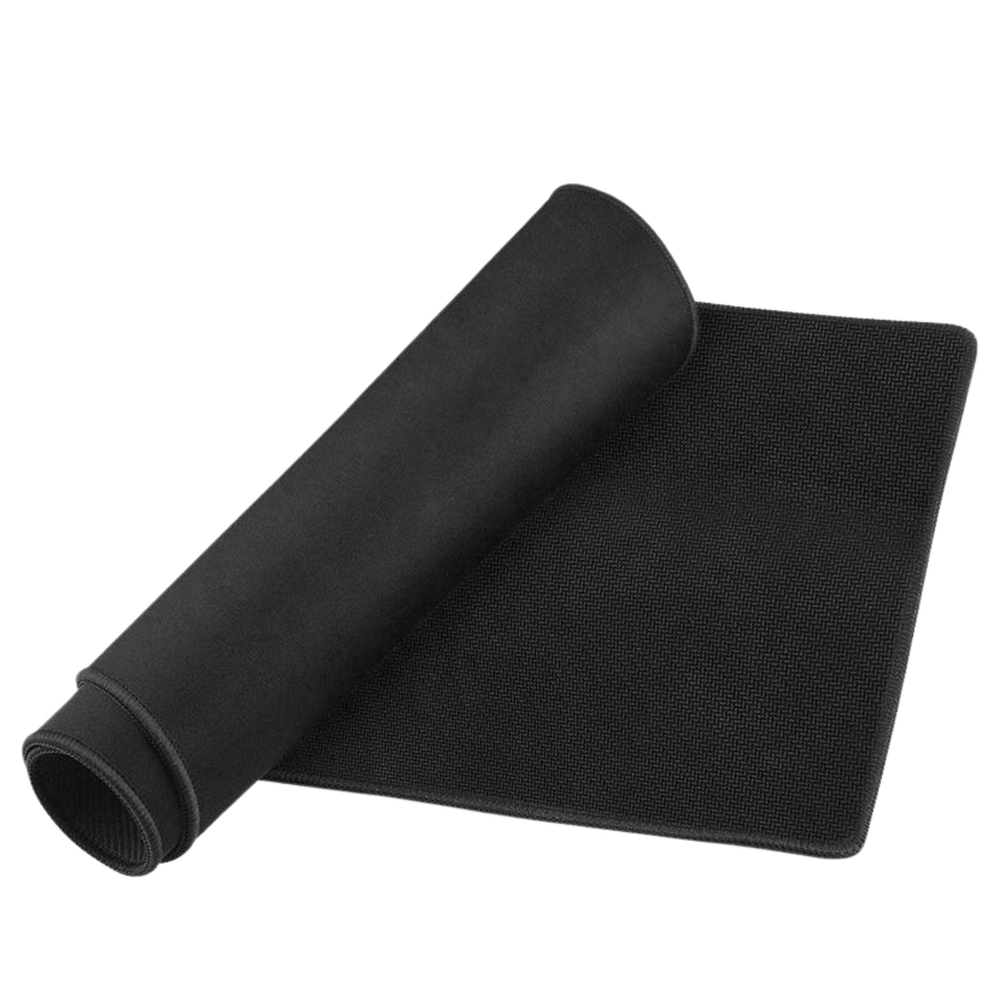 Køb en stor sort XXL musemåtte på 800x300mm til gaming og kontorarbejde.